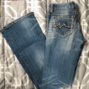 Miss Me jeans boot cut size 27 (fit like 25)